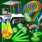 Economy 80 Player Glow Flyer Hole In One Tournament Package